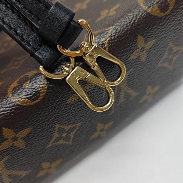 LOCKY BB Monogram Coated Canvas Brown