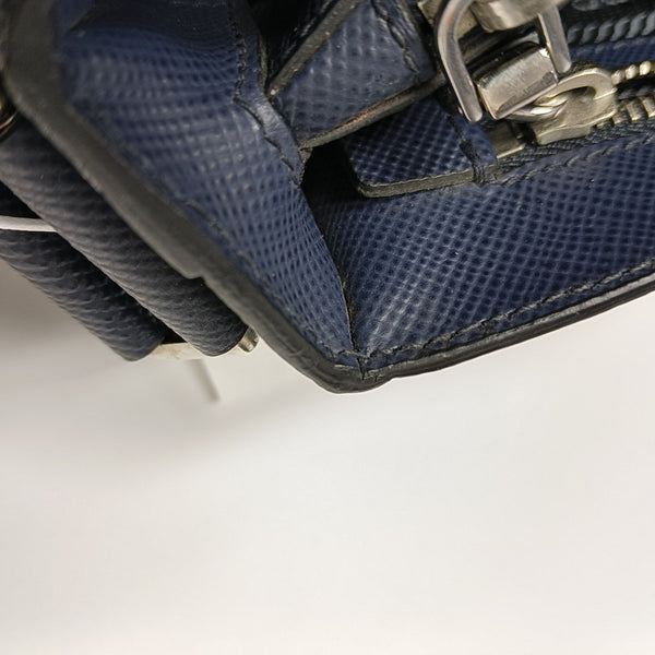 Saffiano Calfskin Tote Bag Blue