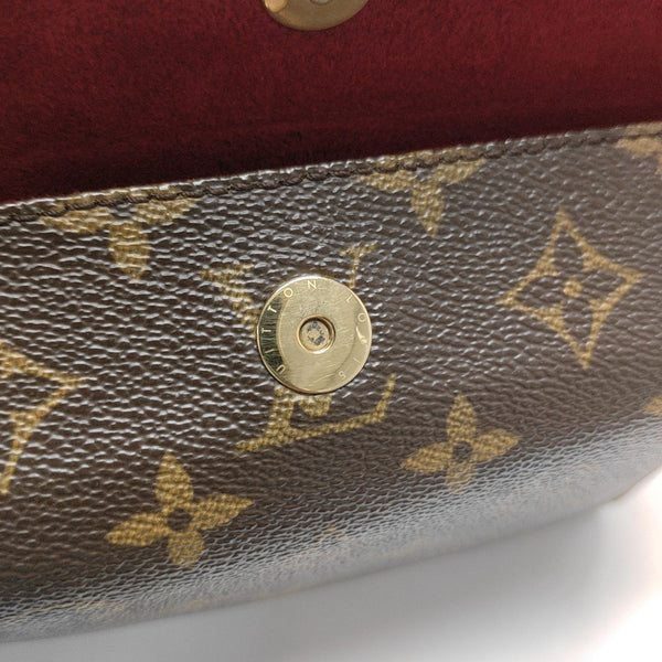 RECITAL Monogram Coated Canvas Brown