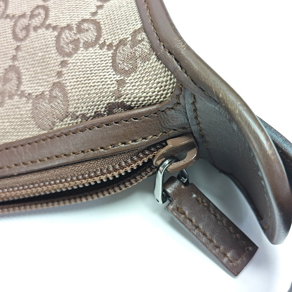 Monogram Canvas Top Handle Bag Brown