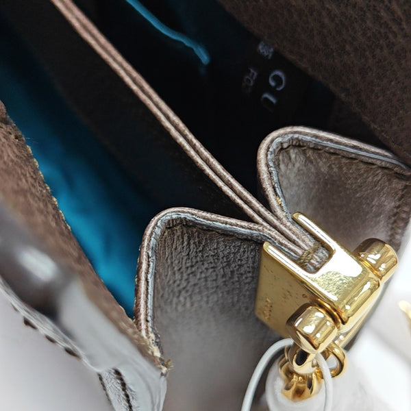 Authenticated pre-owned Ophidia Small Monogram Coated Canvas Beige - Shoulder Bag at Looply
