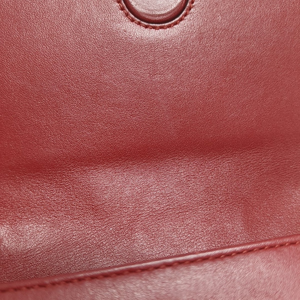 GG Marmont Super Mini Quilted Calfskin Red