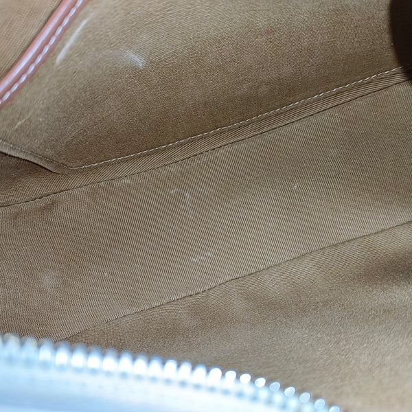 Authenticated pre-owned AVA Coated Canvas Beige - Top Handle Bag at Looply