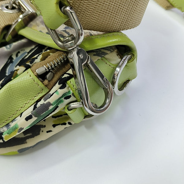 Nylon Shoulder Bag Multicolor
