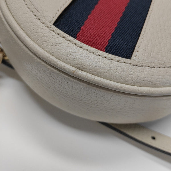 Ophidia Mini Calfskin White