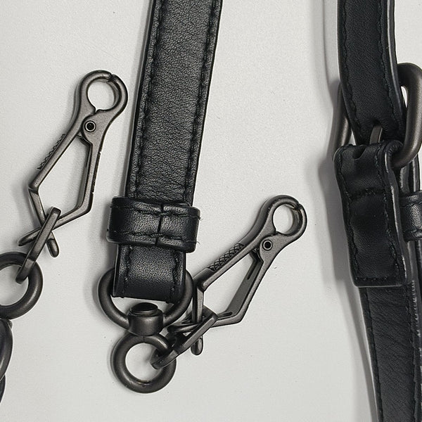 Piazza Small Calfskin Black