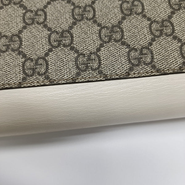 Padlock Mini Monogram Coated Canvas White