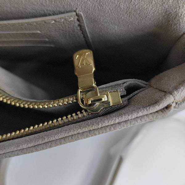 IVY Monogram Calfskin Gray