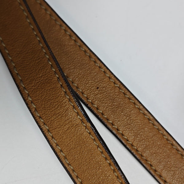 Ligne Shima Monogram Calfskin Brown