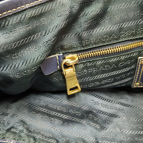 Vitello Phenix Tote Nylon Blue