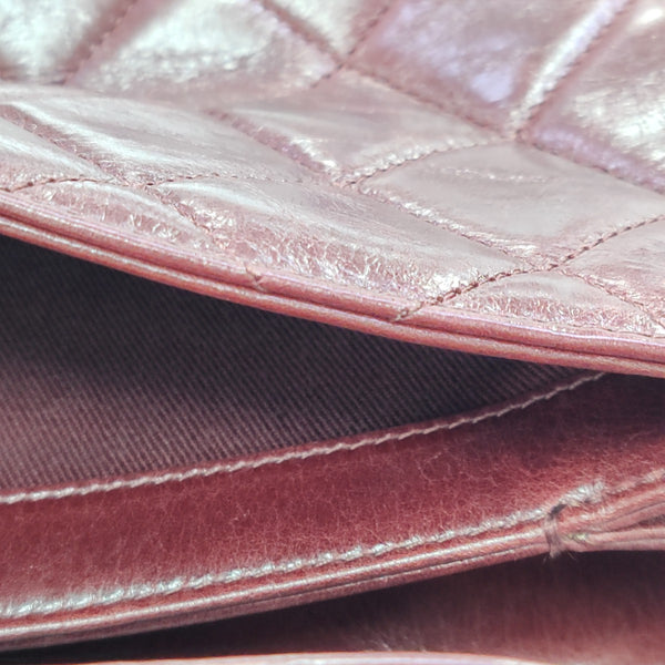 PREFECT EDGE Quilted Calfskin Red