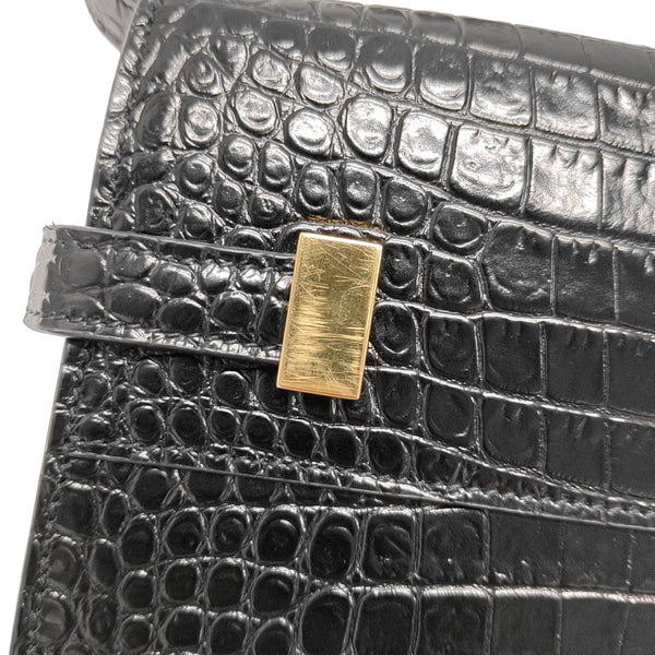 MANHATTAN Small Calfskin Black