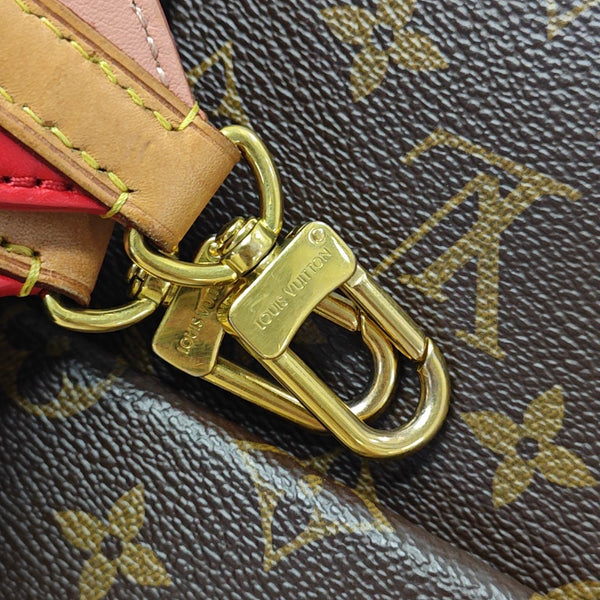 CLUNY Monogram Coated Canvas Brown