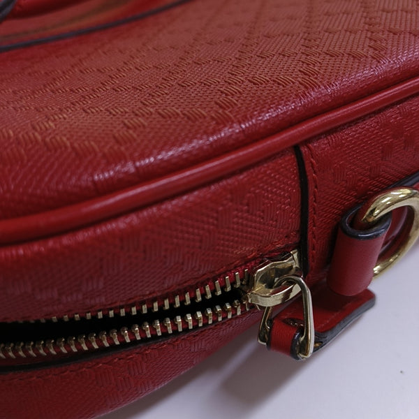 Signature Calfskin Red