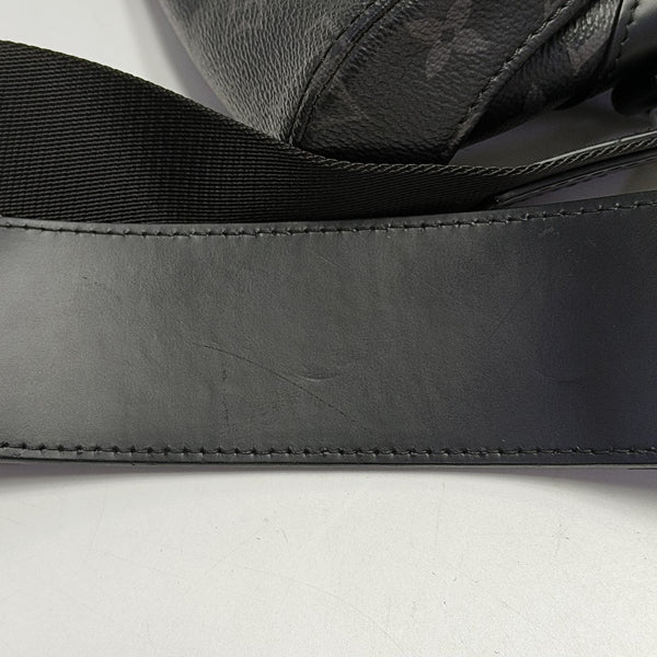 VOYAGER PM Monogram Coated Canvas Black
