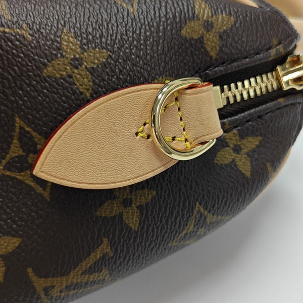 SPEEDY 20 Monogram Coated Canvas Brown