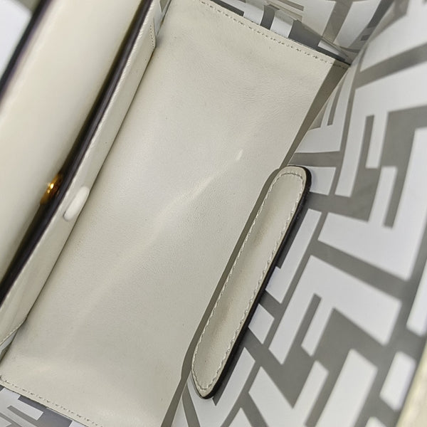 Kan I Mini Calfskin White