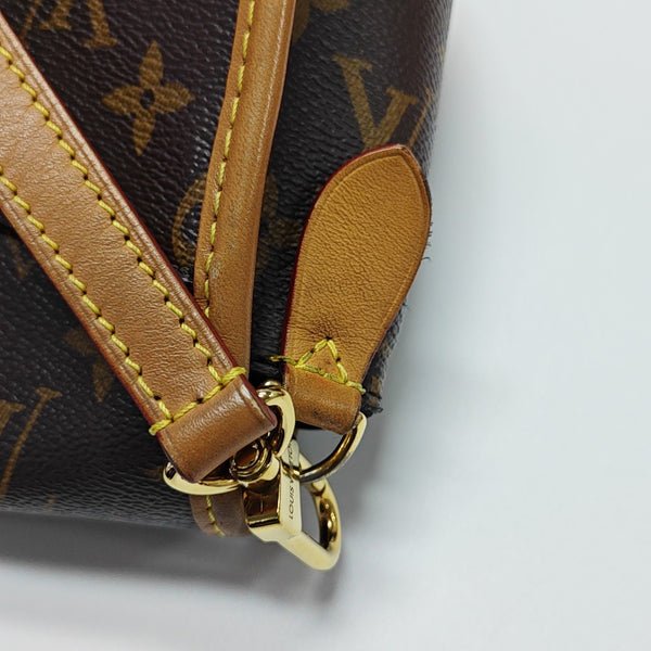 DIANE Monogram Coated Canvas Brown