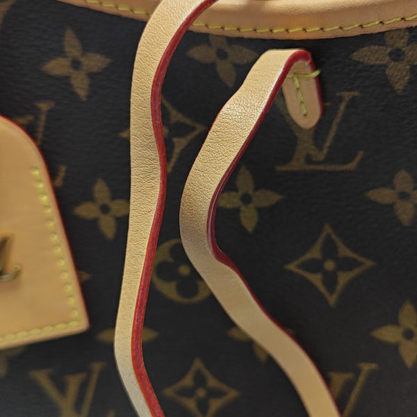 CARRYALL PM Monogram Coated Canvas Brown
