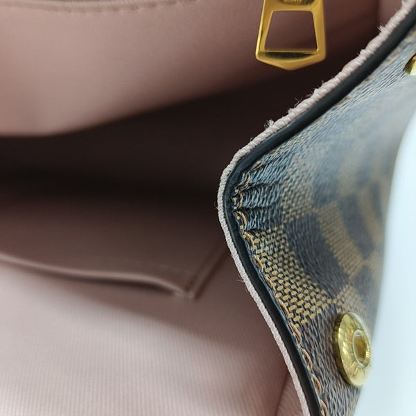 BOND STREET Damier Ebene Coated Canvas Brown