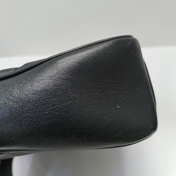 GG Marmont Medium Quilted Calfskin Black