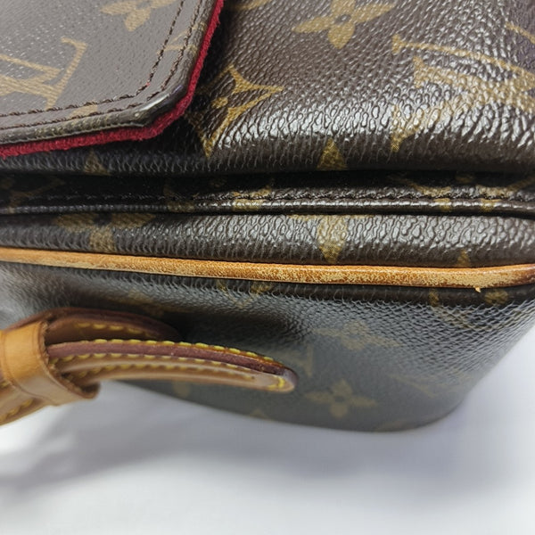 VIVA CITE Monogram Coated Canvas Brown