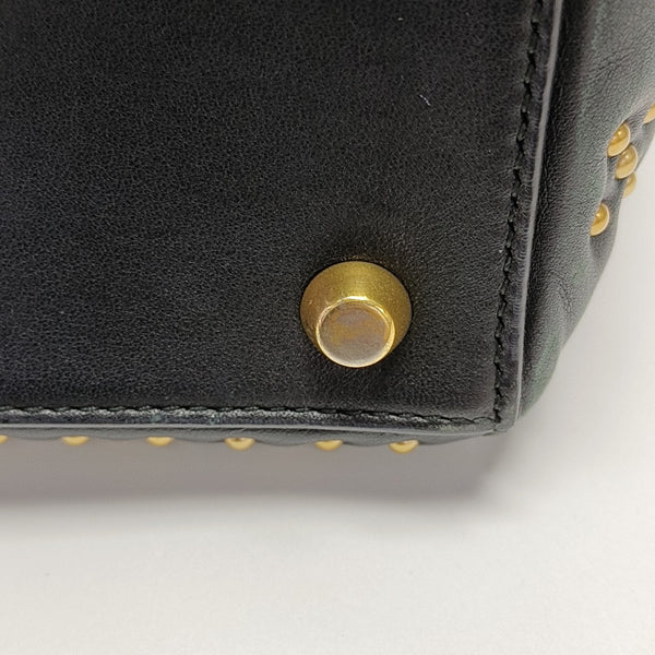 Lady Dior Medium Cannage Lambskin Black