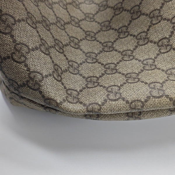 Monogram Coated Canvas Tote Bag Beige