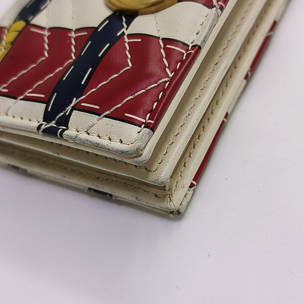 GG Marmont Mini Calfskin Multicolor Wallet