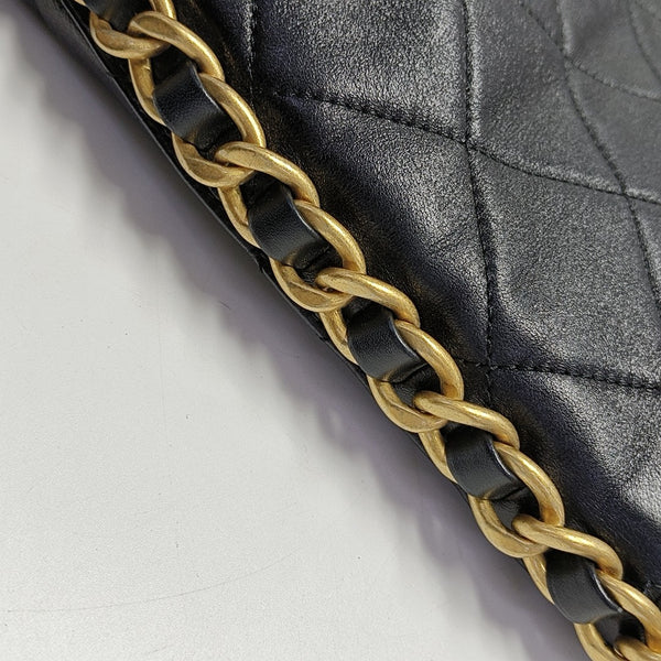 Quilted Lambskin Black