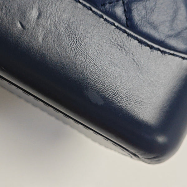 GABRIELLE Small Quilted Calfskin Blue