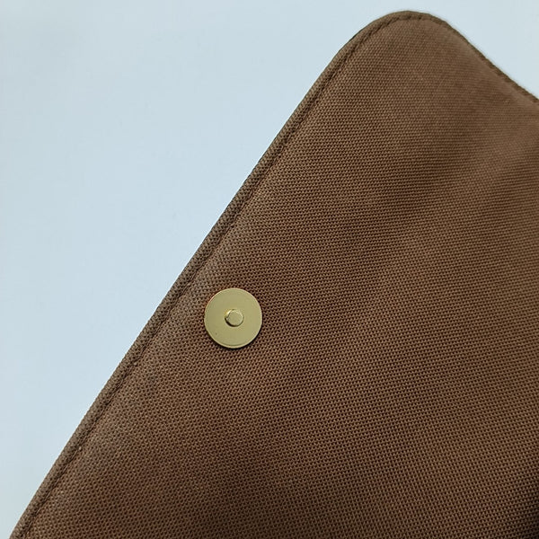 IVY Monogram Coated Canvas Brown