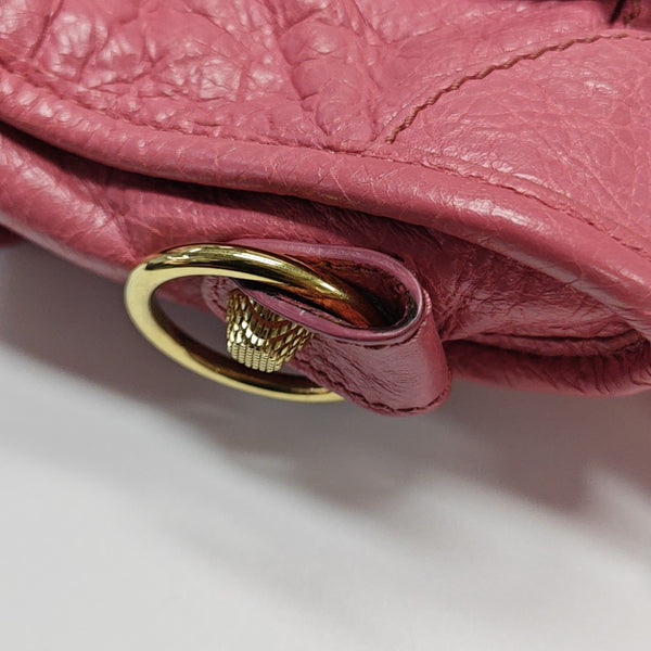 Classic City Mini Lambskin Red