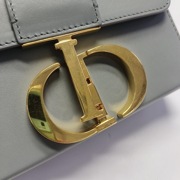30 Montaigne Mini Calfskin Gray
