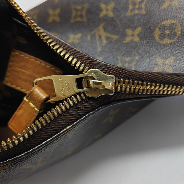 VINTAGE SULLY PM Monogram Coated Canvas Brown