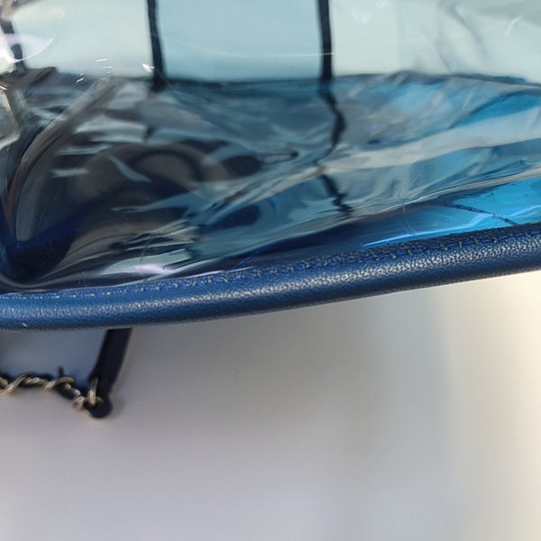 COCO SPLASH Quilted Plastic Blue