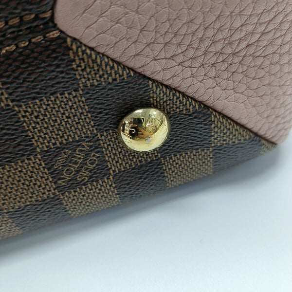 BRITTANY BB Damier Ebene Coated Canvas Brown