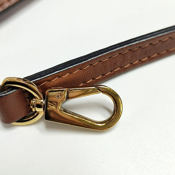 LOCKY BB Monogram Coated Canvas Brown