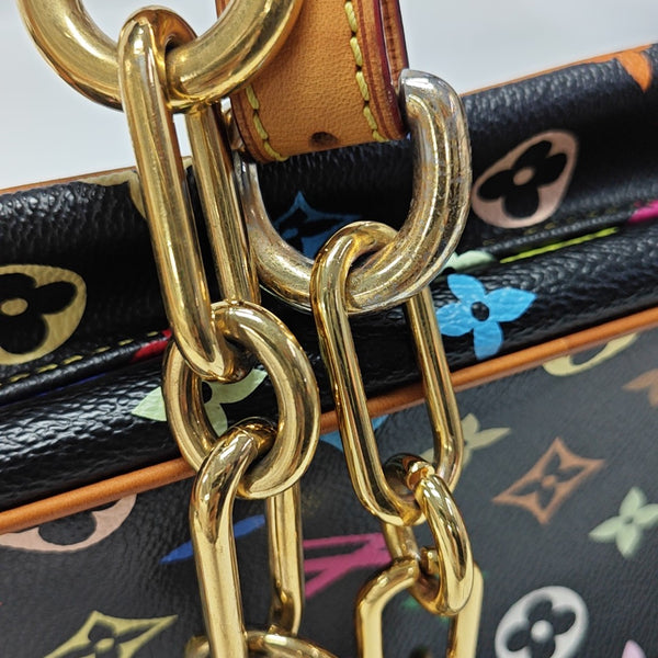 LV × TM RITA Monogram Coated Canvas Black