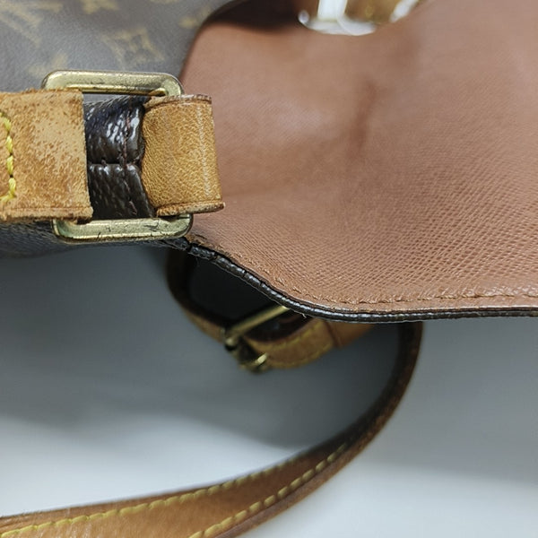 MUSETTE TANGO PM Monogram Coated Canvas Brown