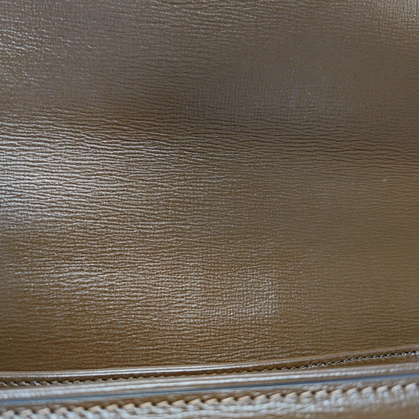 Horsebit 1955 Medium Monogram Coated Canvas Beige