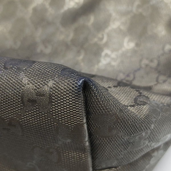 GG Imprime Monogram Coated Canvas Green
