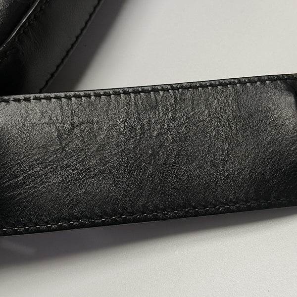 Signature Monogram Calfskin Black