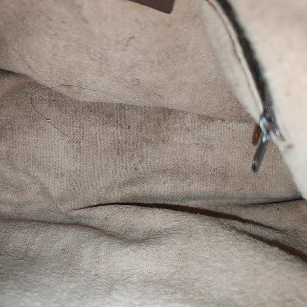 Coated Canvas Top Handle Bag Multicolor
