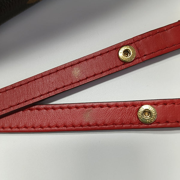 NÉONOÉ MM Monogram Coated Canvas Brown