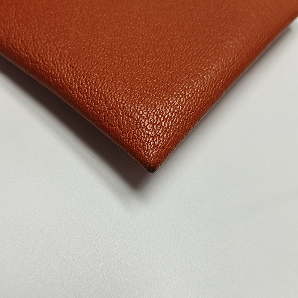 Bastia Chèvre Mysore Orange Card Holder