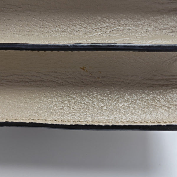 Ophidia Small Monogram Coated Canvas White