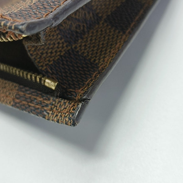 BUCKET Damier Ebene Coated Canvas Brown