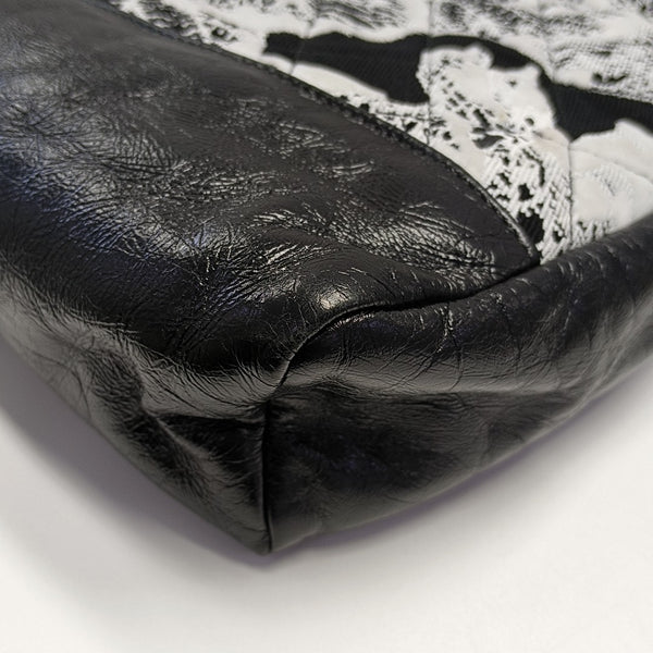 CHANEL 31 Quilted Canvas Black