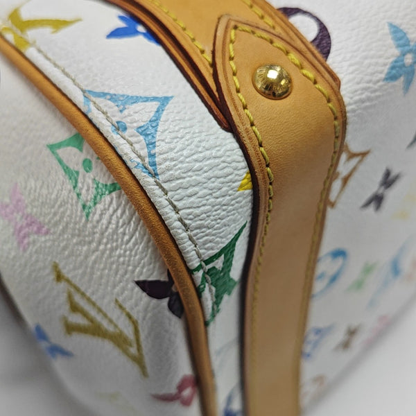 LV × TM PRISCILLA Monogram Coated Canvas White